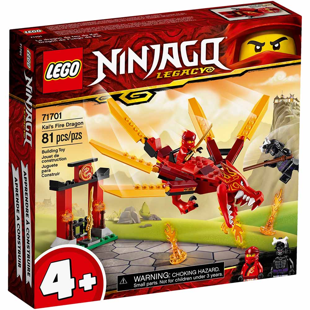 lego ninjago dragon de 4 cabezas