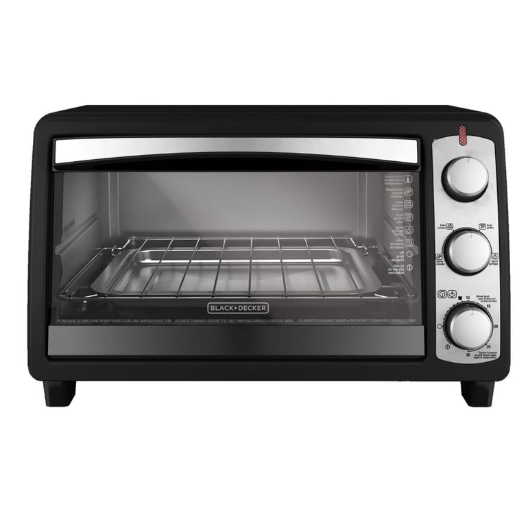 Horno Tostador Black \u0026 Decker 14 Lt TO1940BD Negro - flamingo