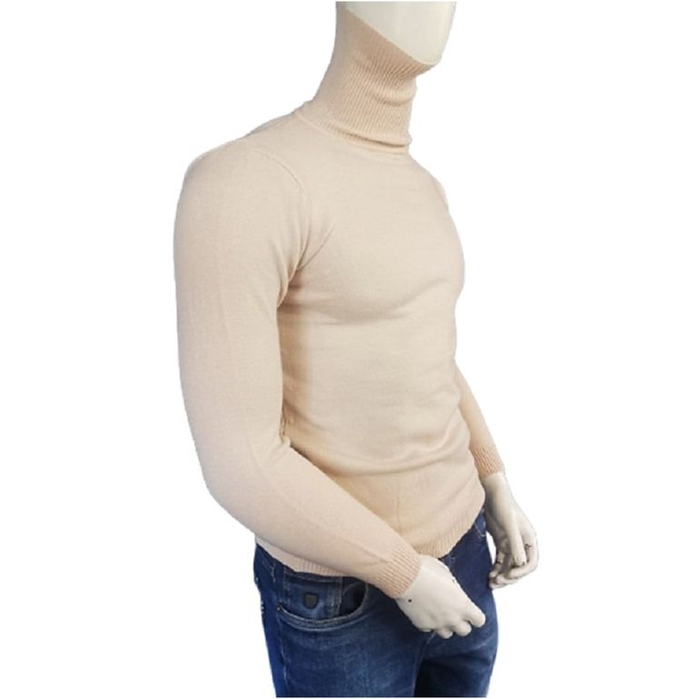 Buzo best sale beige hombre